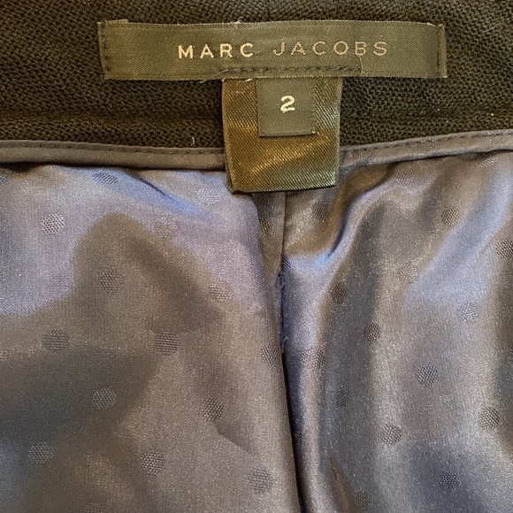 Marc Jacobs Wide Leg Wool Dress Pants in Black size 2 - Picture 12 of 16